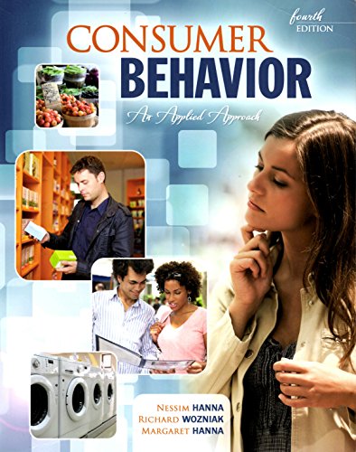 Stock image for Consumer Behavior: An Applied Approach - Textbook only - No Access Code for sale by HPB-Red