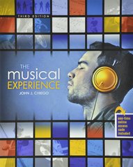 Stock image for The Musical Experience Text for sale by HPB-Red