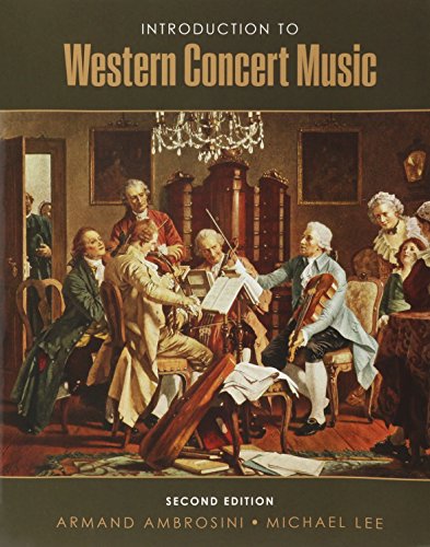 Stock image for Introduction to Western Concert Music for sale by Indiana Book Company