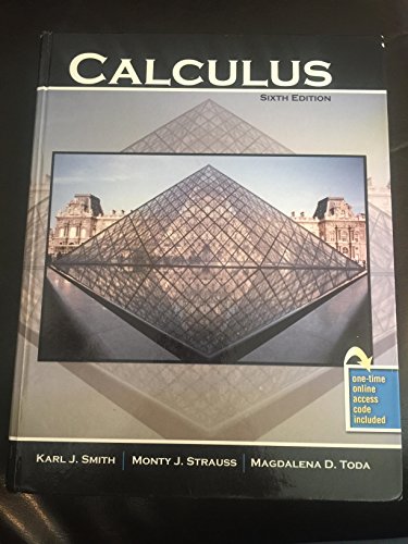 Stock image for Calculus Sixth Edition for sale by HPB-Red