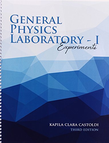 9781465272713: General Physics Laboratory I Experiments