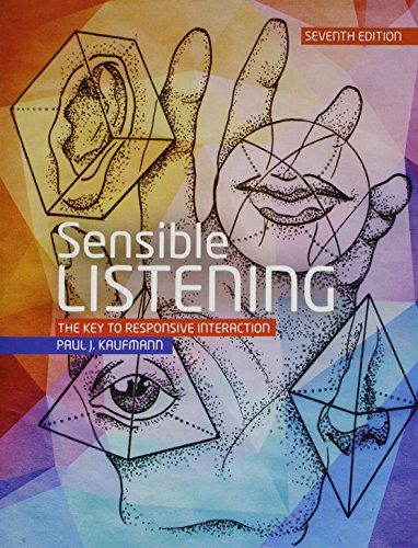 Imagen de archivo de Sensible Listening: The Key to Responsive Interaction a la venta por Better World Books