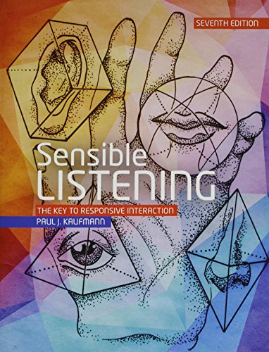 Stock image for Sensible Listening: The Key to Responsive Interaction for sale by Better World Books