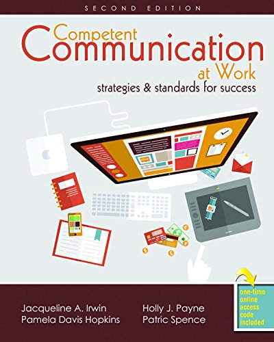 Stock image for Competent Communication at Work: Strategies and Standards for Success for sale by HPB-Red