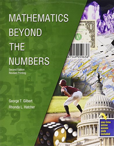 Beispielbild fr Mathematics Beyond the Numbers zum Verkauf von BooksRun