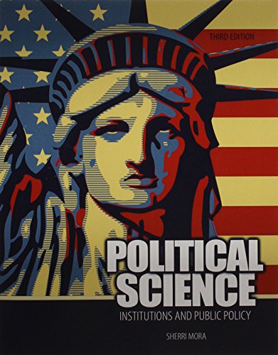 Imagen de archivo de Political Science: Institutions and Public Policy a la venta por HPB-Red