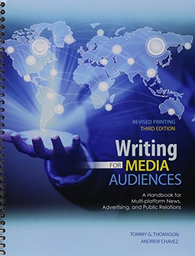 Stock image for Writing for Media Audiences: A Handbook for Multi-platform News, Advertising, and Public Relations for sale by One Planet Books