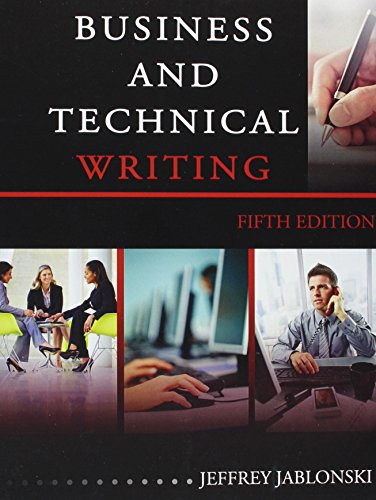 Stock image for Business and Technical Writing for sale by Decluttr