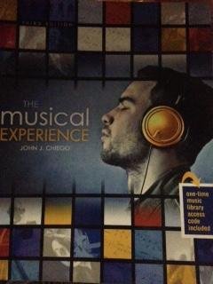 The Musical Experience By John J Chiego Kendall Hunt