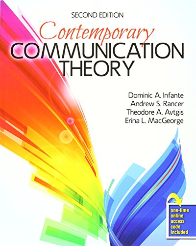 Imagen de archivo de Contemporary Communication Theory a la venta por SecondSale