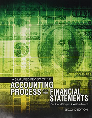 Stock image for A Simplified Review of the Accounting Process and the Financial Statements for sale by Textbooks_Source