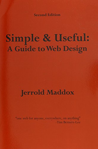 Stock image for Simple AND Useful: A Guide to Web Design for sale by Textbooks_Source