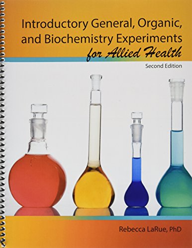 Stock image for Introductory General, Organic, and Biochemistry Experiments for Allied Health for sale by HPB Inc.