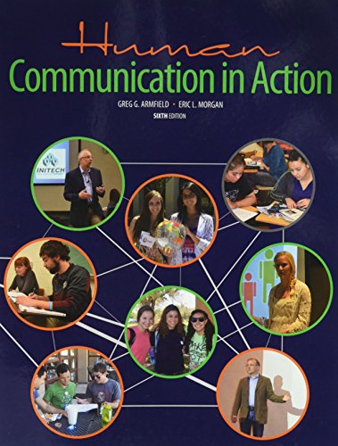 Stock image for Human Communication in Action for sale by Better World Books: West