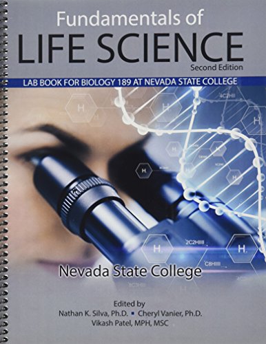 Beispielbild fr Fundamentals of Life Science: Lab Book for Biology 189 at Nevada State College zum Verkauf von SecondSale