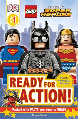 Imagen de archivo de DK Readers L1: LEGO DC Super Heroes: Ready for Action! a la venta por SecondSale