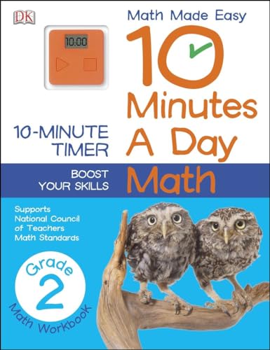 Beispielbild fr 10 Minutes a Day: Math, Second Grade: Supports National Council of Teachers Math Standards zum Verkauf von ThriftBooks-Dallas
