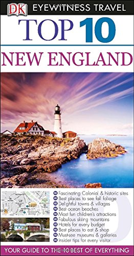 9781465410160: Top 10 New England (Eyewitness Top 10 Travel Guide)