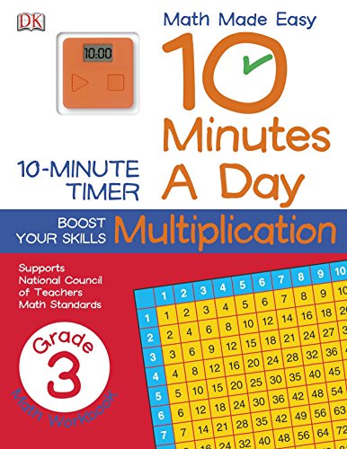 Imagen de archivo de 10 Minutes a Day: Multiplication, Third Grade a la venta por Orion Tech
