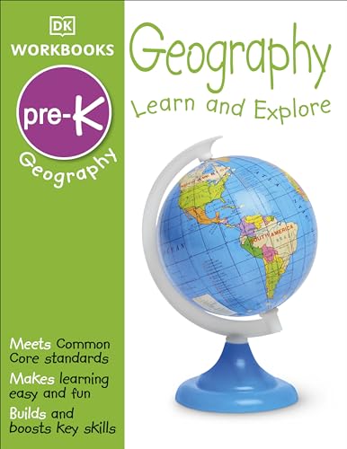 9781465428516: DK Workbooks: Geography Pre-K: Learn and Explore