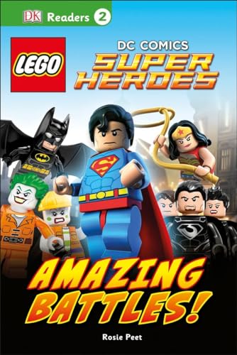 9781465430120: DK Readers L2: LEGO DC Comics Super Heroes: Amazing Battles!: It's Time to Beat the Bad Guys! (DK Readers Level 2)