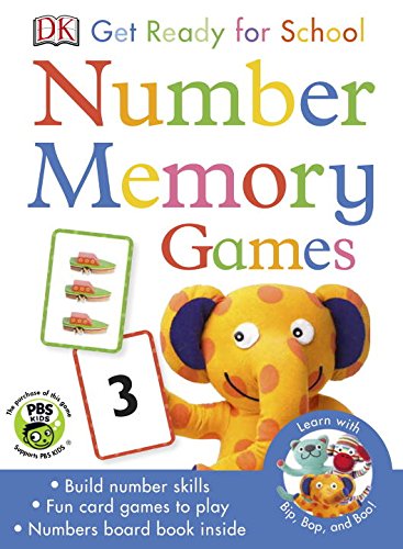 Stock image for Bip, Bop, and Boo Get Ready For School Games: Number Memory (Skills for Starting School) for sale by Irish Booksellers