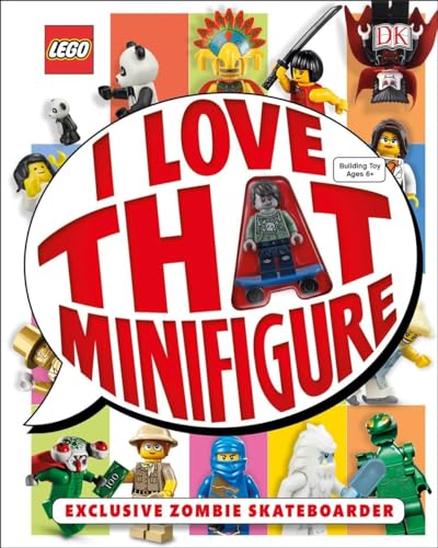 9781465436832: LEGO: I Love That Minifigure: Exclusive Zombie Skateboarder Minifigure