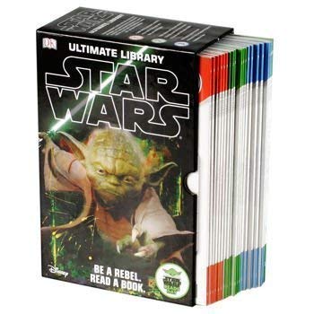 Stock image for Star Wars: Ultimate Library Box Set with 20 Volumes for Early Readers Level 1-3 in Slipcase for sale by Goodwill Industries