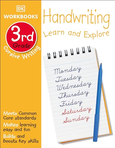 Beispielbild fr DK Workbooks: Handwriting: Cursive, Third Grade: Learn and Explore zum Verkauf von SecondSale