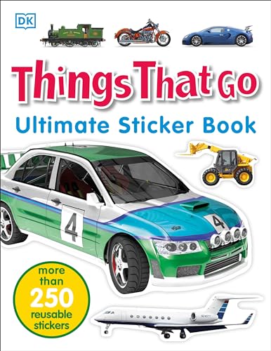 Imagen de archivo de Ultimate Sticker Book: Things That Go: More Than 250 Reusable Stickers a la venta por BooksRun