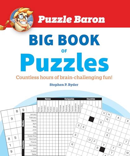 Stock image for Puzzle Barons Big Book of Puzzles: Countless Hours of Brain-Challenging Fun! for sale by Goodwill of Colorado