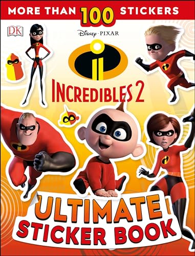 Imagen de archivo de Ultimate Sticker Book: Disney Pixar: The Incredibles 2 a la venta por Orion Tech