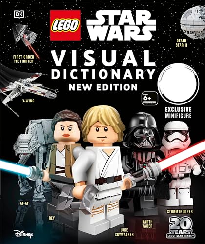 Imagen de archivo de LEGO Star Wars Visual Dictionary New Edition: With exclusive Finn minifigure a la venta por HPB Inc.