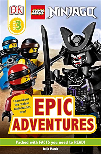 Beispielbild fr DK Readers Level 3: LEGO NINJAGO: Epic Adventures zum Verkauf von SecondSale