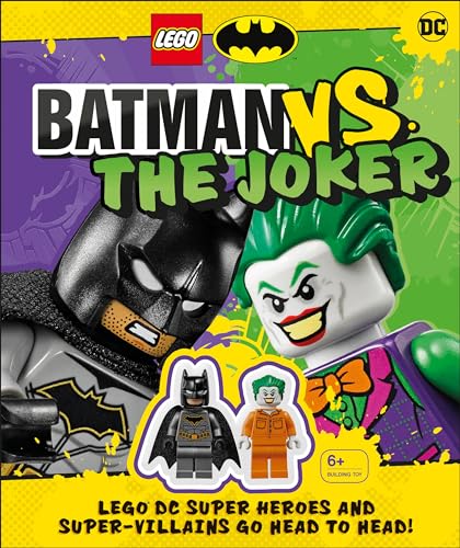 Beispielbild fr LEGO Batman Batman Vs. The Joker: LEGO DC Super Heroes and Super-villains Go Head to Head w/two LEGO minifigures! zum Verkauf von Orion Tech