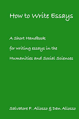 Stock image for A Short Handbook for writing essays in the Humanities and Social Sciences for sale by ThriftBooks-Dallas