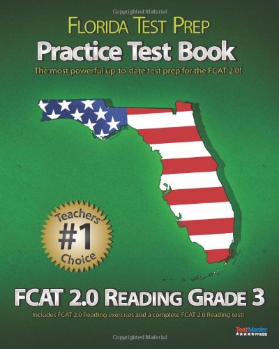 9781466304529: Florida Test Prep Practice Test Book Fcat 2.0 Reading Grade 3