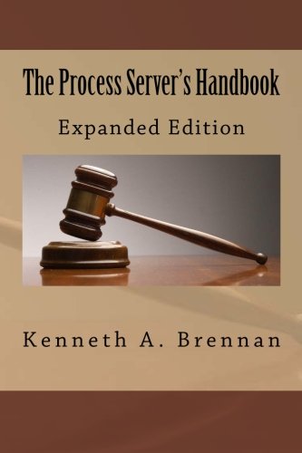 Stock image for The Process Server's Handbook: Expanded Edition for sale by GoldBooks