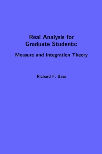 Beispielbild fr Real analysis for graduate students: measure and integration Theory zum Verkauf von Better World Books