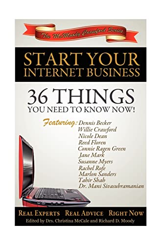 Beispielbild fr Start Your Internet Business: 36 Things You Need to Know Now zum Verkauf von Lucky's Textbooks