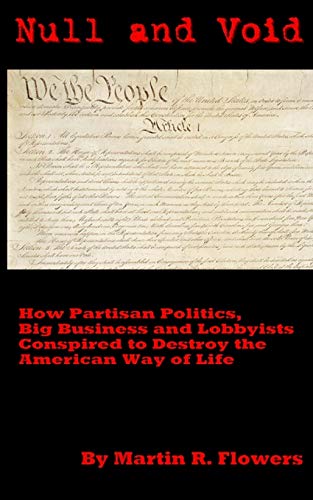Imagen de archivo de Null and Void: How Partisan Politics, Big Business and Lobbyists Conspired to Destroy the American Way of Life a la venta por THE SAINT BOOKSTORE