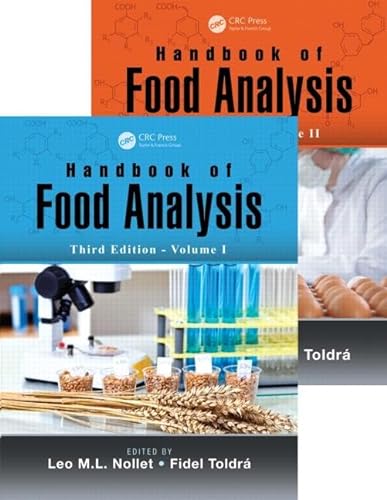 9781466556546: Handbook of Food Analysis - Two Volume Set