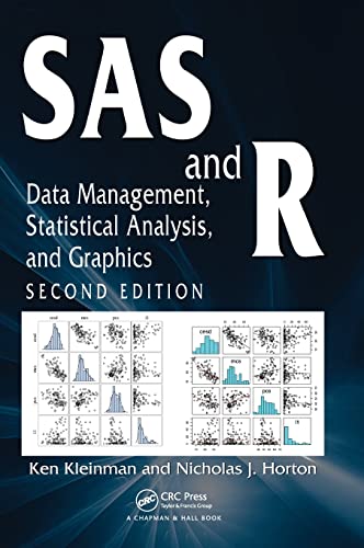 Beispielbild fr SAS and R: Data Management, Statistical Analysis, and Graphics, Second Edition zum Verkauf von Textbooks_Source