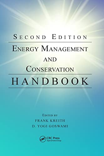 Stock image for Energy Management and Conservation Handbook (Mechanical and Aerospace Engineering Series) for sale by Textbooks_Source