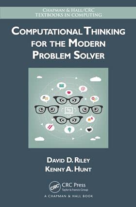 Beispielbild fr Computational Thinking for the Modern Problem Solver zum Verkauf von Blackwell's