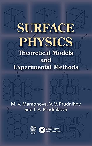 Stock image for Surface Physics: Theoretical Models and Experimental Methods for sale by Chiron Media
