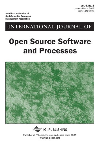 International Journal of Open Source Software and Processes, Vol 4 Iss 1 (9781466613775) by Koch