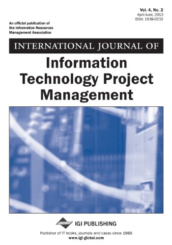 International Journal of Information Technology Project Management, Vol 4 ISS 2 (9781466632301) by Wang, Wei