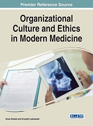 Imagen de archivo de Organizational Culture and Ethics in Modern Medicine a la venta por ThriftBooks-Dallas