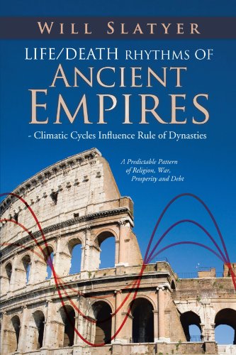 Beispielbild fr Life/Death Rhythms of Ancient Empires - Climatic Cycles Influence Rule of Dynasties: A Predictable Pattern of Religion, War, Prosperity and Debt zum Verkauf von Irish Booksellers